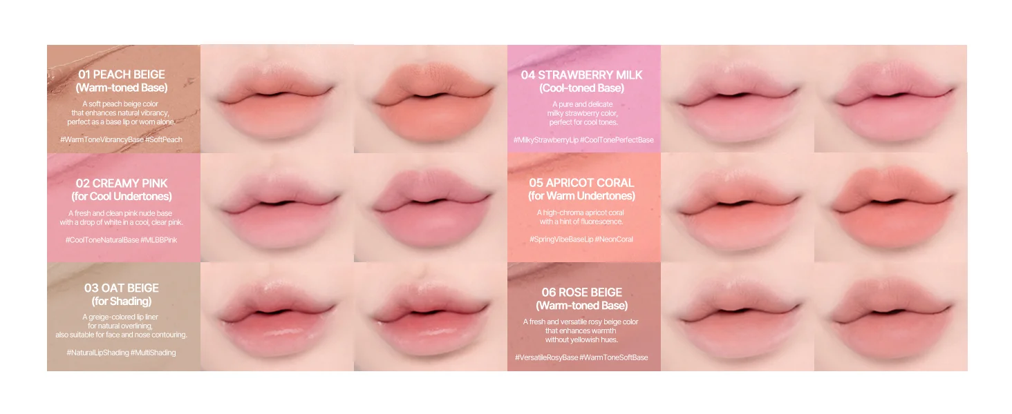 [10colors] Heart Percent Dote On Mood Lip Pencil 0.028 oz.(0.8g) detail 5