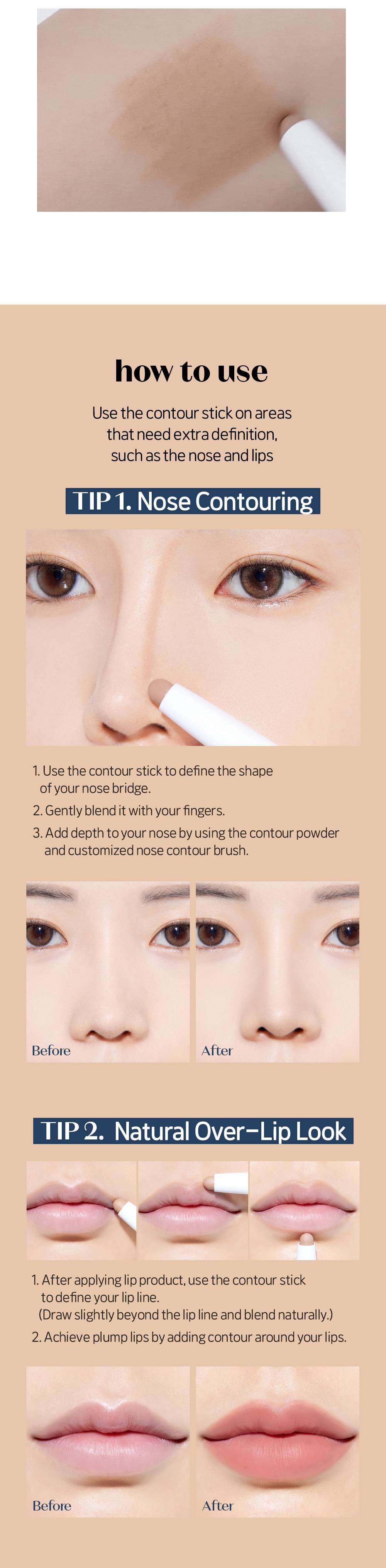 [2colors] ETUDE Reborn Maker Contour Stick 0.03 oz.(1g) detail 4