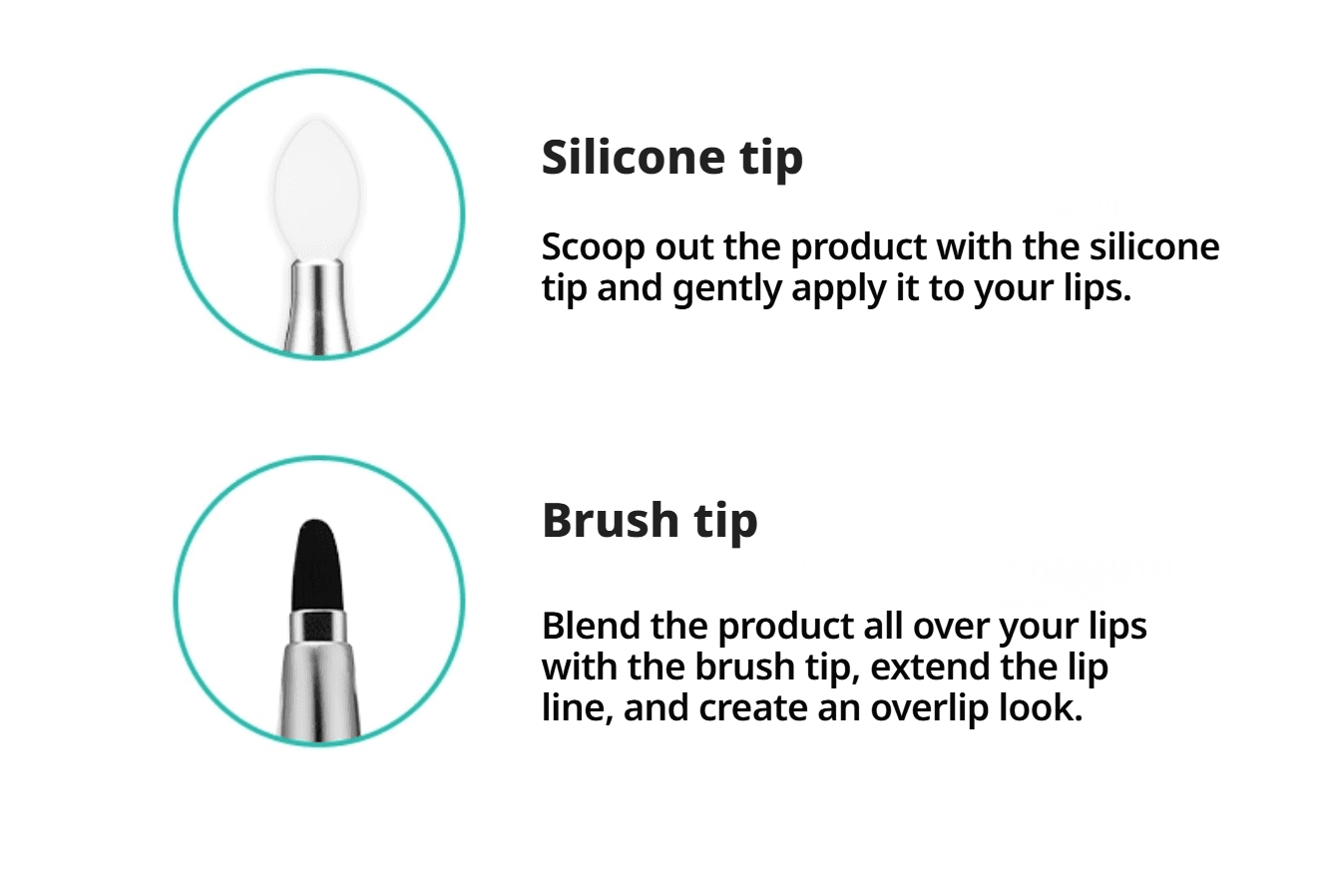 Fillimilli Dual Glowy Lip Brush 933 (1ea) detail 3