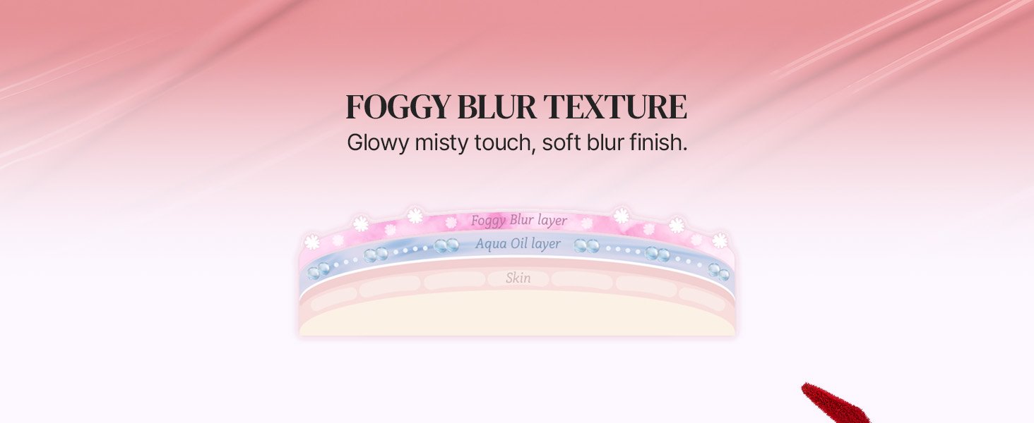 [6colors] Holika Holika Foggy Blur Tint 0.14 oz.(4g) detail 4