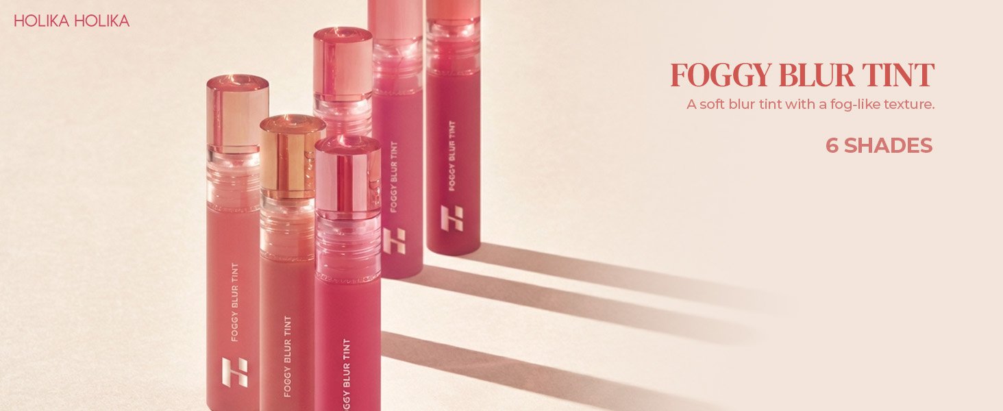 [6colors] Holika Holika Foggy Blur Tint 0.14 oz.(4g) detail 1