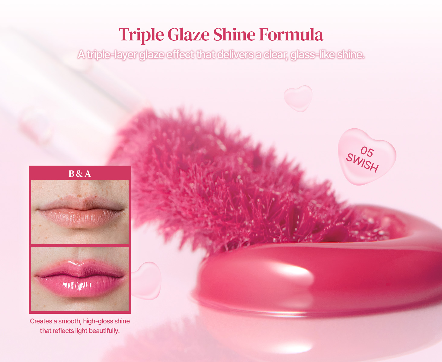 コスメ 8colors] Holika Holika Heart Crush Bare Glaze Tint 0.10 oz.(3g