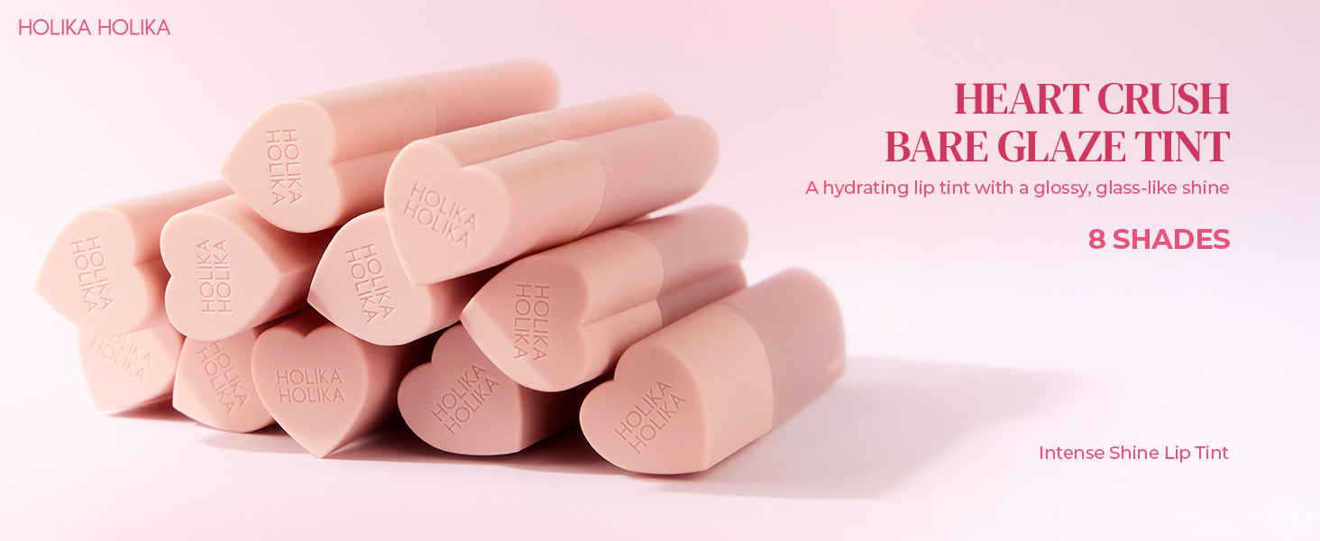 8colors] Holika Holika Heart Crush Bare Glaze Tint 0.10 oz.(3g