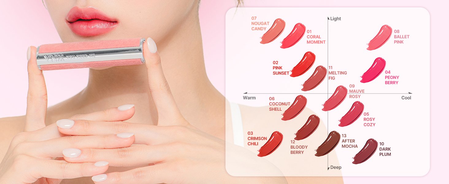[5colors] Y.N.M Candy Gloss Balm 0.1 oz.(3g) detail 5