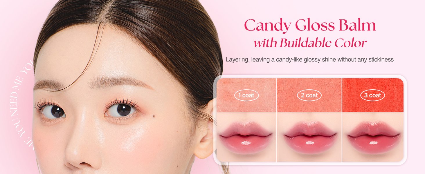 [5colors] Y.N.M Candy Gloss Balm 0.1 oz.(3g) detail 4