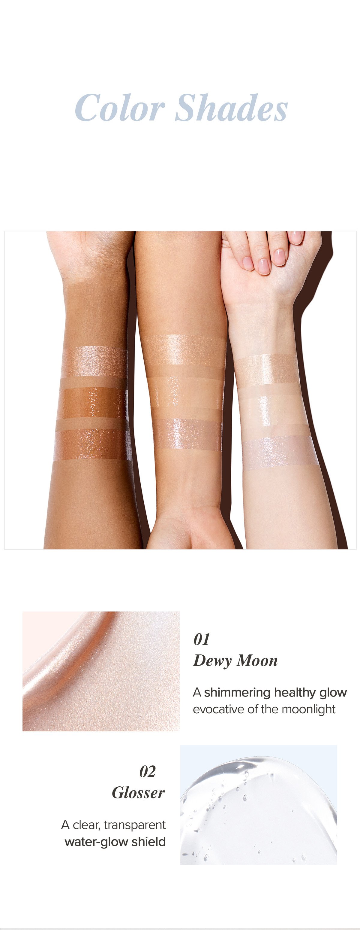 [2colors] GLINT Liquid Highlighter 0.01 oz.(3g) detail 5