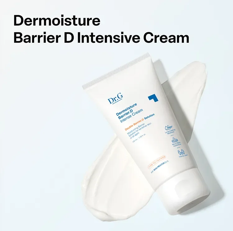 Dr.G Dermoisture Barrier.D Intense Cream Set 3.38 fl. oz.(100ml) + Cream 1.01 fl. oz.(30ml) + Multi Balm 0.035 oz.(1g) detail 2