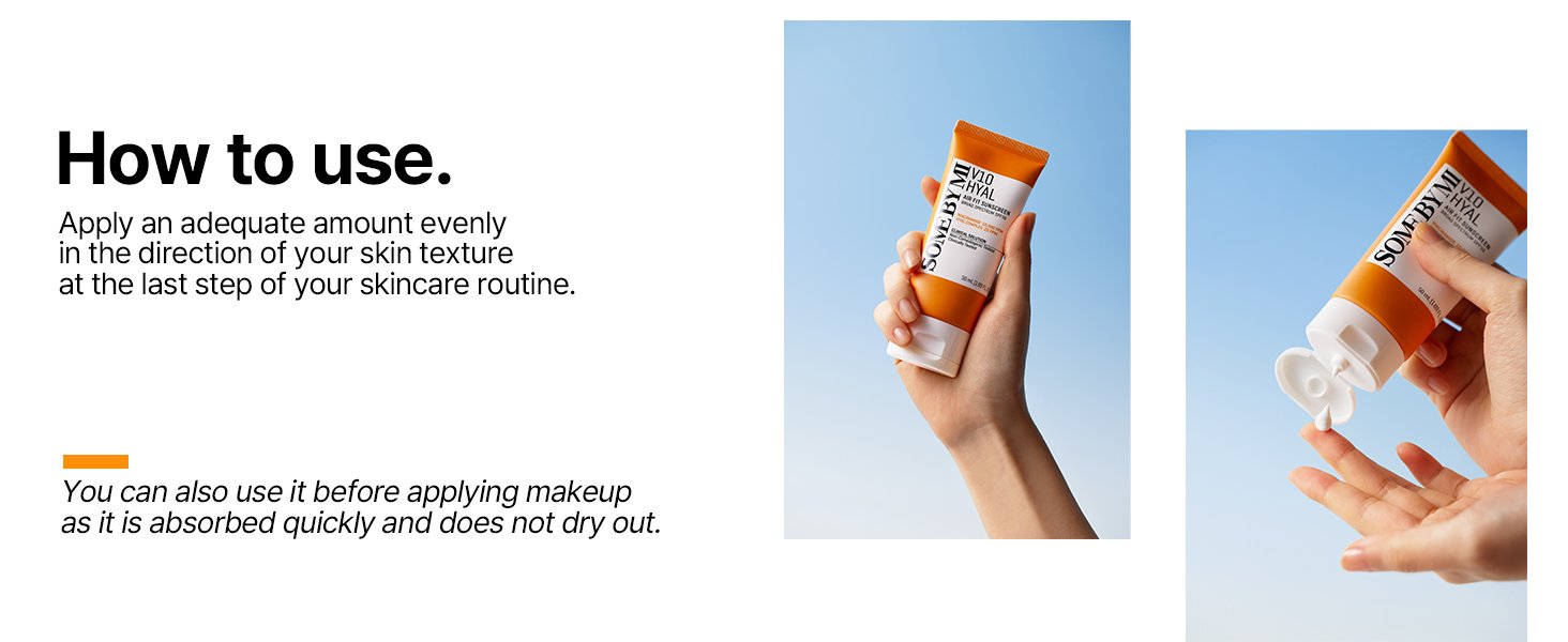 SOMEBYMI V10 Hyal Airfit Sun Screen SPF 50 1.69 fl. oz.(50ml) detail 9