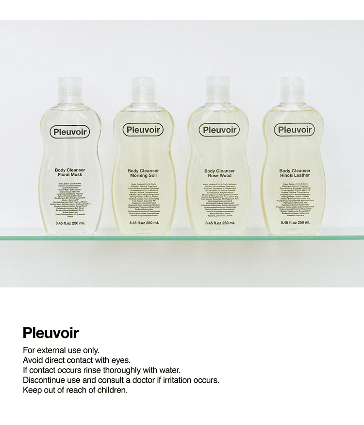 [2types] Pleuvoir Body Cleanser 8.45 fl. oz.(250ml) detail 3