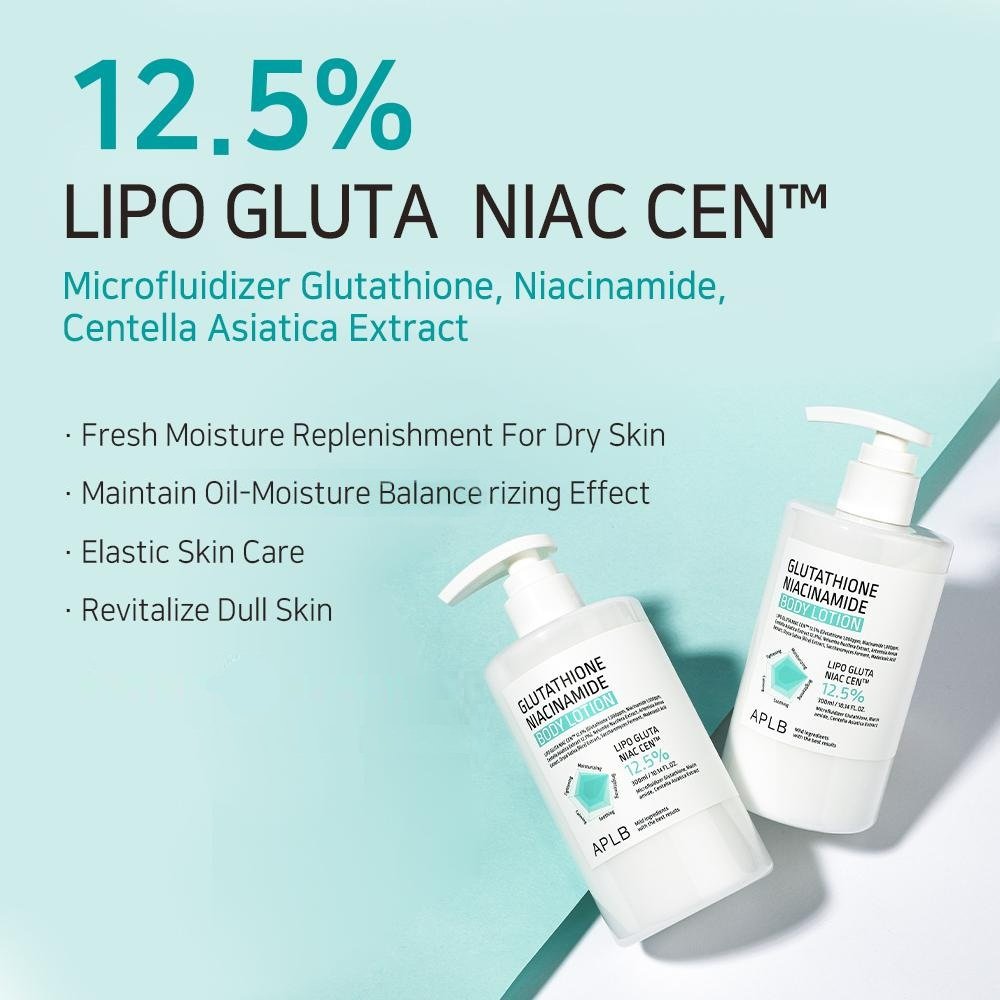 APLB Glutathione Niacinamide Body Lotion 10.14 fl. oz.(300ml) detail 2