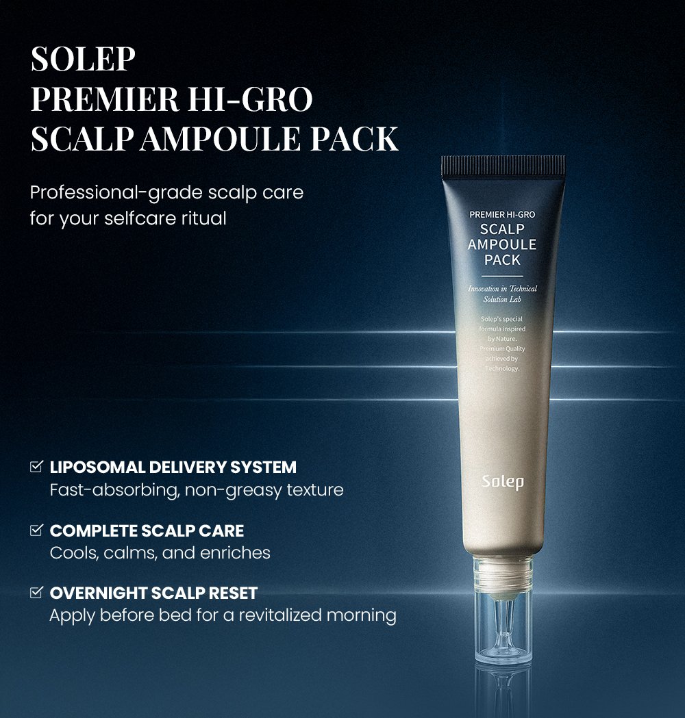 Solep Premier Hi-gro Scalp Ampoule Pack 1.35 fl. oz.(40ml) detail 1