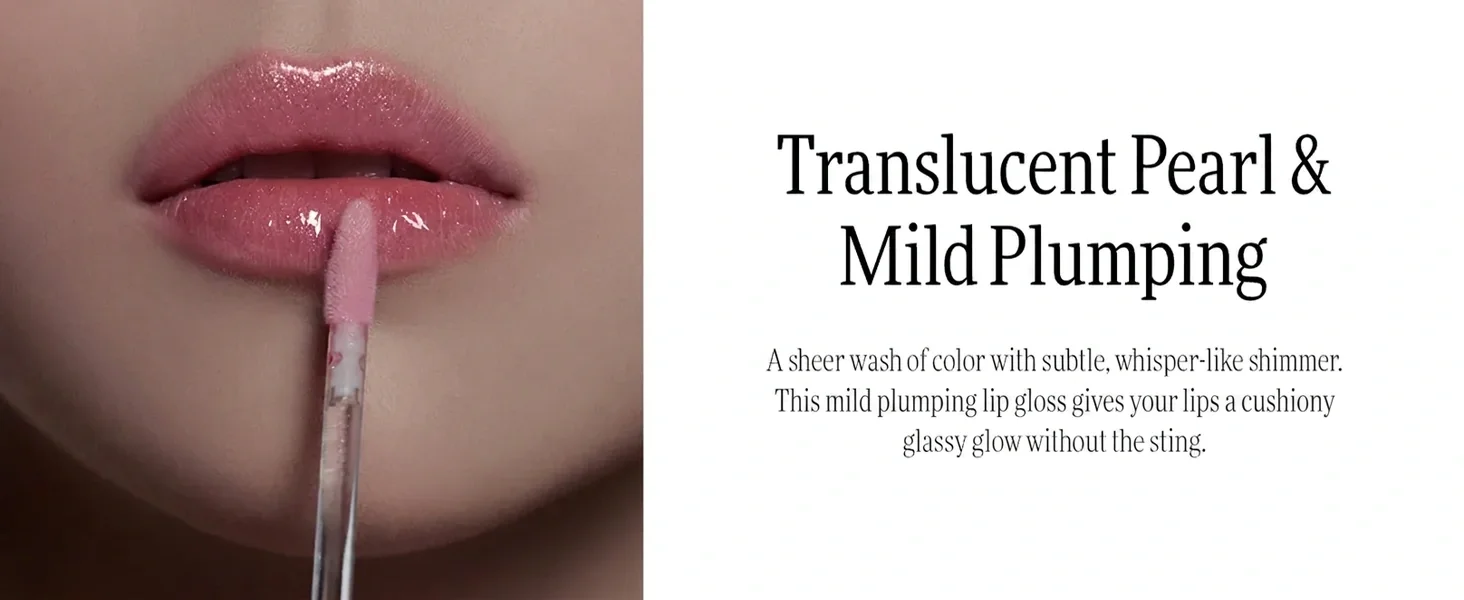 [2colors] Dinto (peter & Wendy Collection) Pearl-kissed Plumping Lip Glacé 0.13 fl. oz.(4ml) detail 2