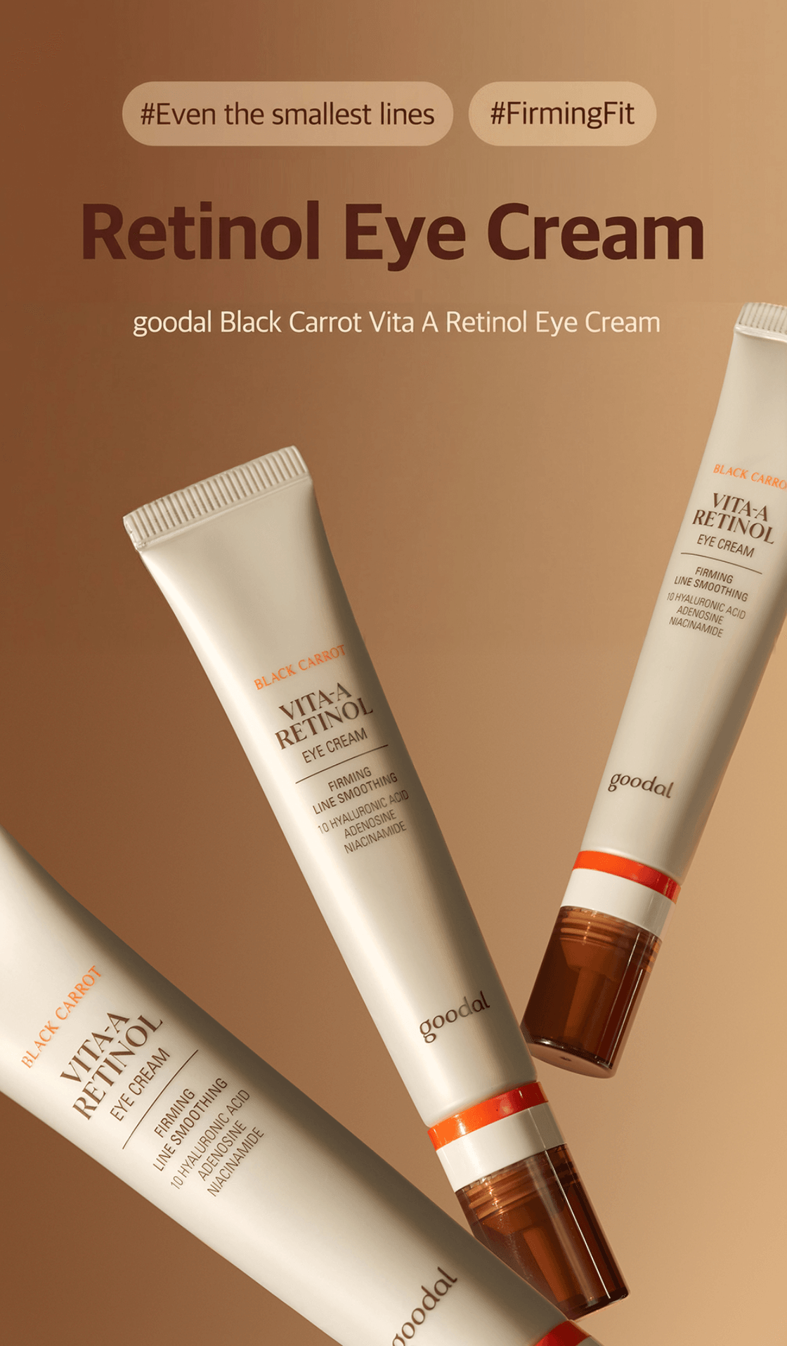 GOODAL Black Carrot Vita-a Retinol Eye Cream 1.01 fl. oz.(30ml) detail 1