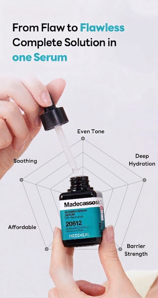 MEDIHEAL Madecassoside Blemish Repair Serum 1.35 fl. oz.(40ml