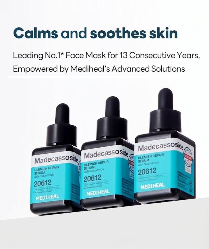 MEDIHEAL Madecassoside Blemish Repair Serum 1.35 fl. oz.(40ml