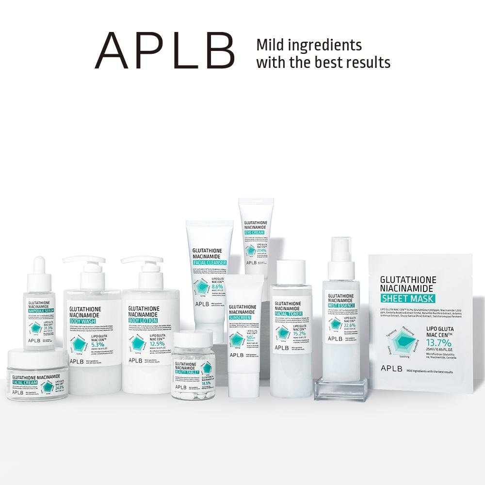 APLB Glutathione Niacinamide Sheet Mask 0.85 fl. oz.(25ml) x 10ea detail 7