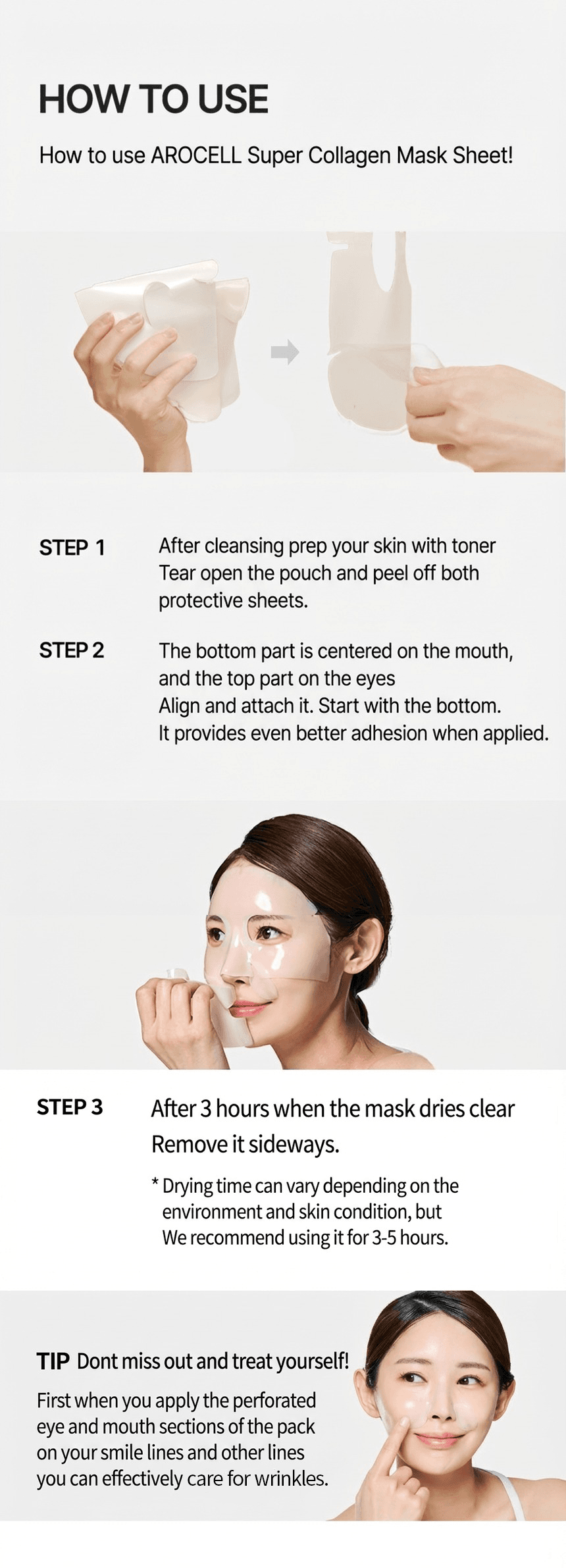 Arocell Super Collagen Mask 1p 1.51 oz.(43g) detail 5