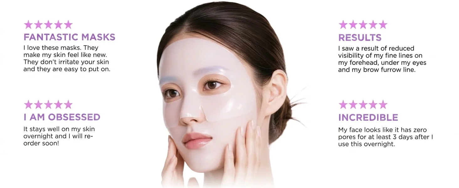 Arocell Super Collagen Mask 1.51 oz.(43g) x 4ea detail 6