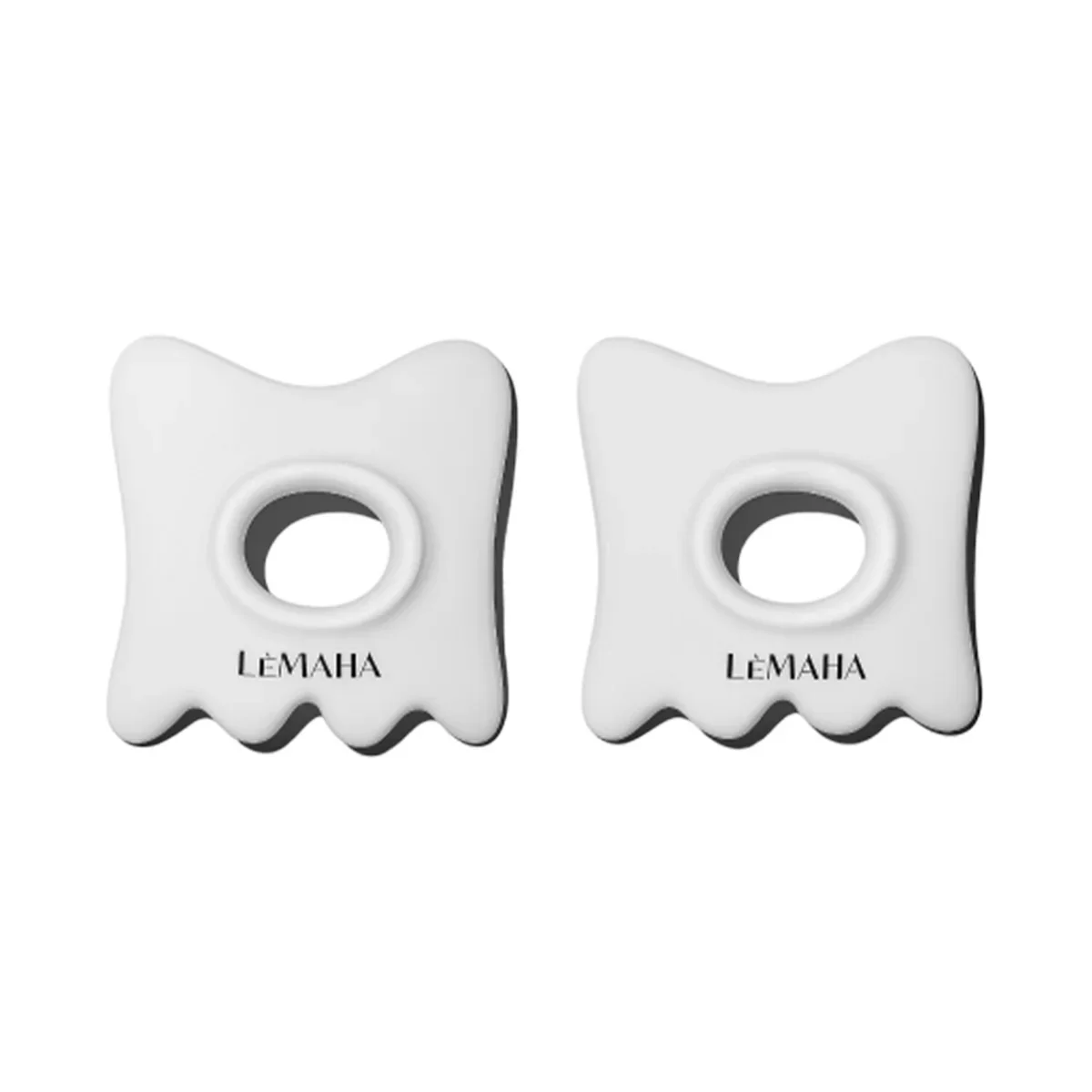 LEMAHA Beauty Tool Ring Gua Sha 2.2 oz.(62.5g) x 2ea detail 1