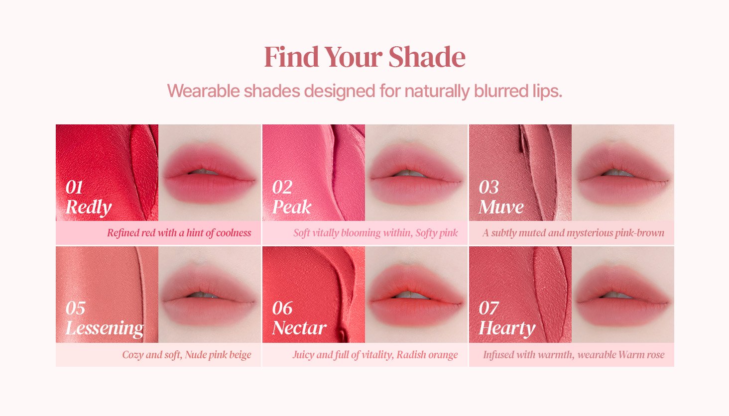 [6colors] Holika Holika Melting Blur Lip Pot 0.17 oz.(5g) detail 4