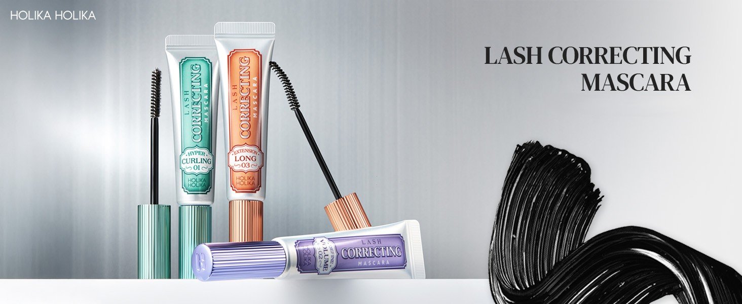 [3types] Holika Holika Lash Correcting Mascara 0.30 fl. oz.(9ml) detail 1