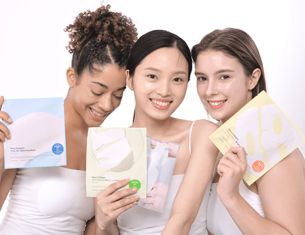 SUNGBOON EDITOR Deep Collagen Hyalu B-5 Hydrating Mask 1.30 oz.(37g) x 4ea detail 3