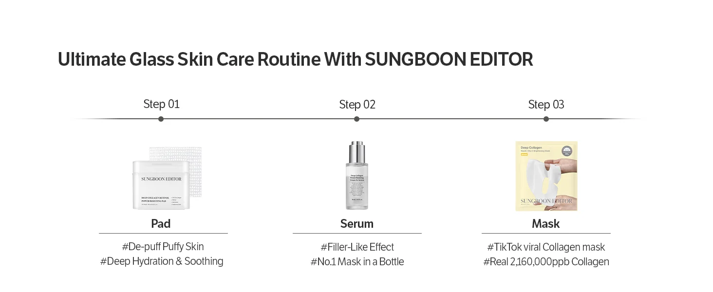 SUNGBOON EDITOR Deep Collagen Niacin-vita C Brightening Mask 4ct 1.30 oz.(37g) detail 11