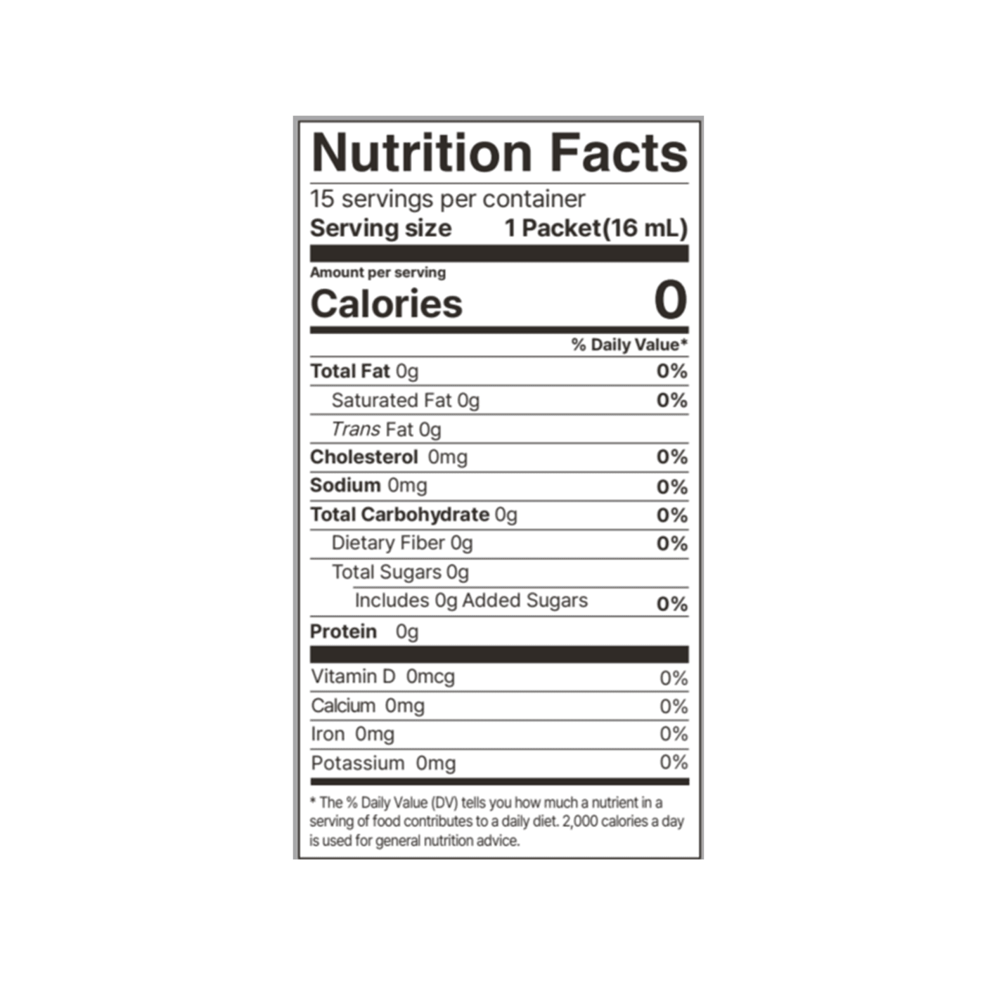 [4flavors] Gluet Apple Cider Vinegar 0.54 oz.(16ml) x 15ea detail 2