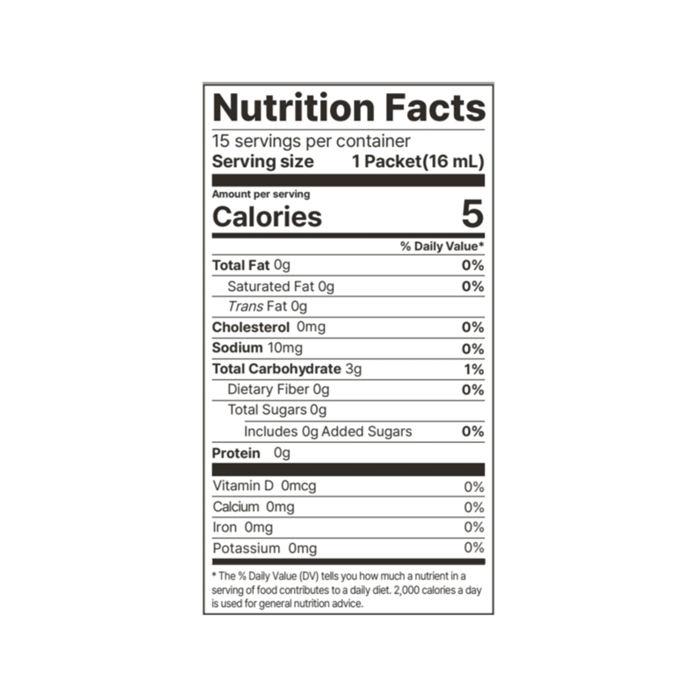 [4flavors] Gluet Apple Cider Vinegar 0.54 oz.(16ml) x 15ea detail 4