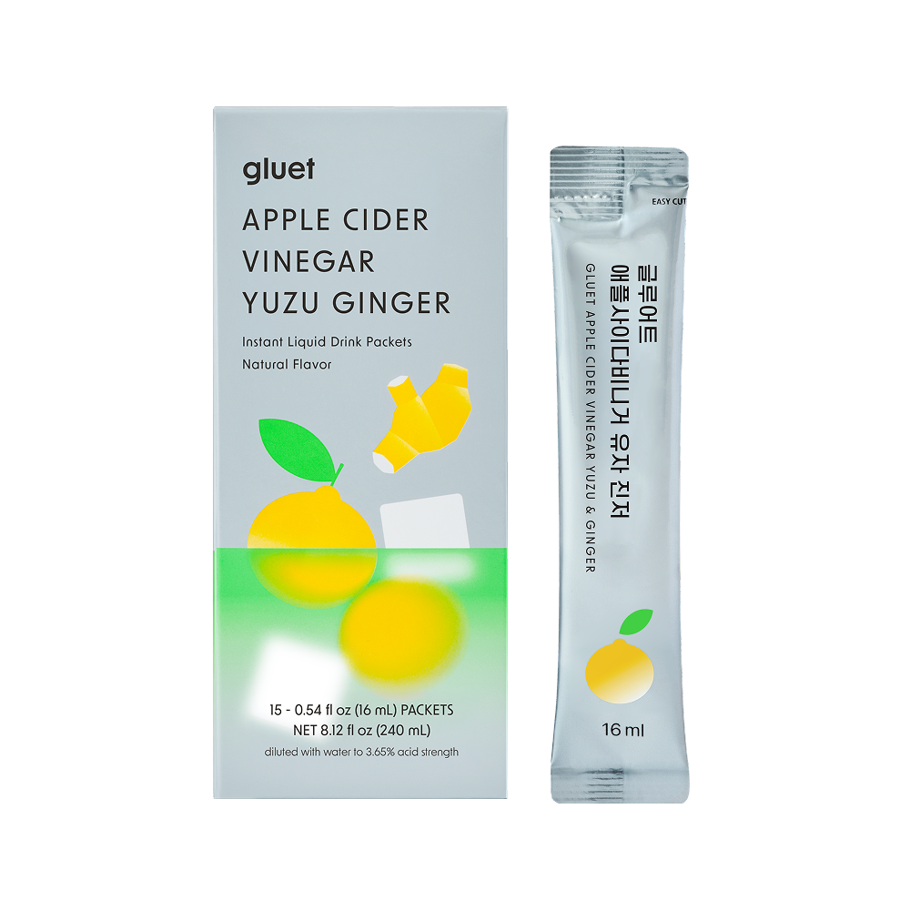 [4flavors] Gluet Apple Cider Vinegar 0.54 oz.(16ml) x 15ea - Image 4 of 8