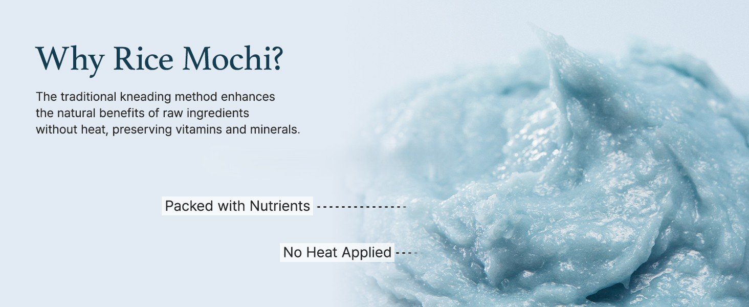 Arencia Fresh Royal Blue Hyssop Rice Mochi Cleanser 4.23 oz.(120g) detail 6