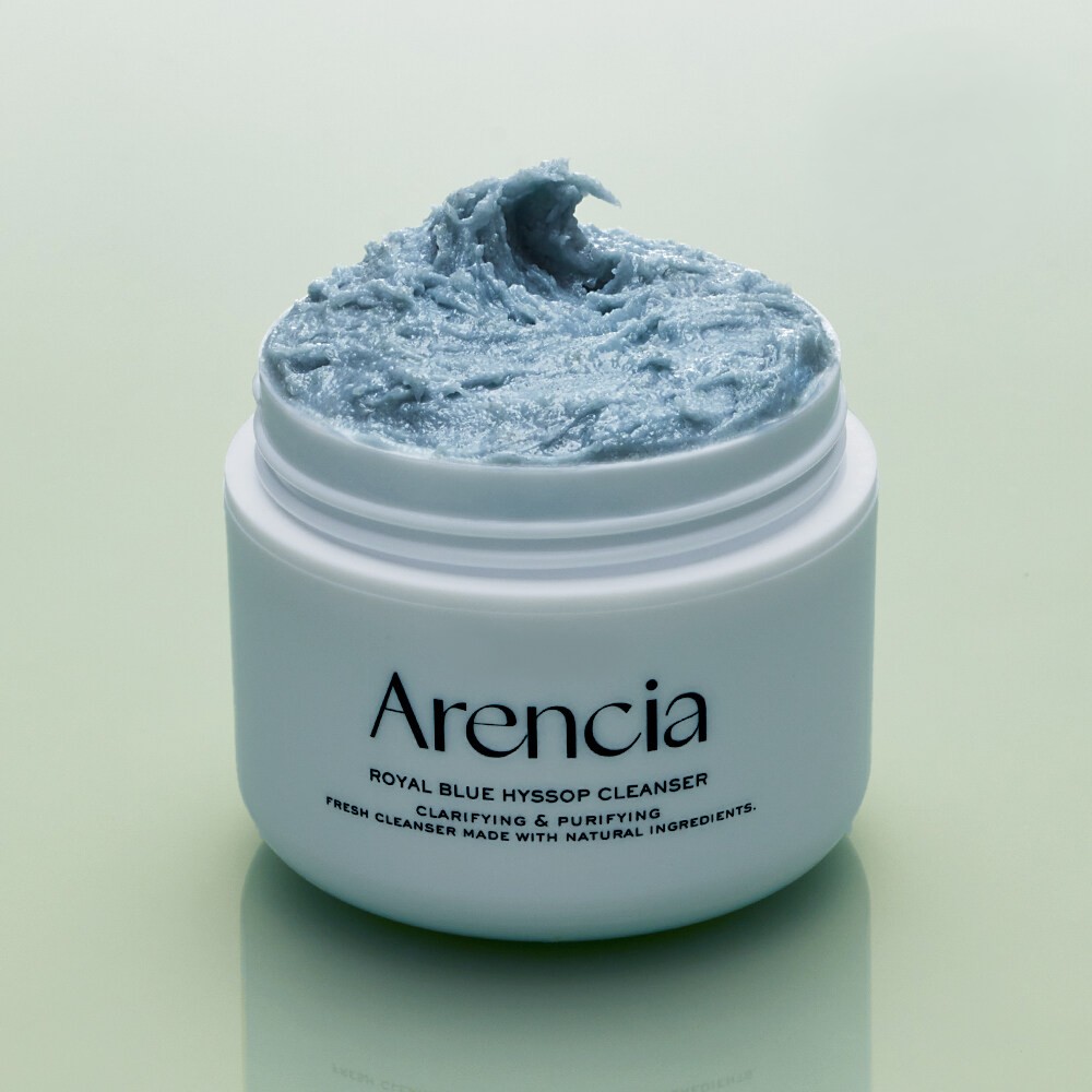 Arencia Fresh Royal Blue Hyssop Rice Mochi Cleanser 4.23 oz.(120g) - Image 2 of 3
