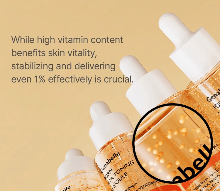 Genabelle PDRN Vita Toning Ampoule 1.01 fl. oz.(30ml) detail 2