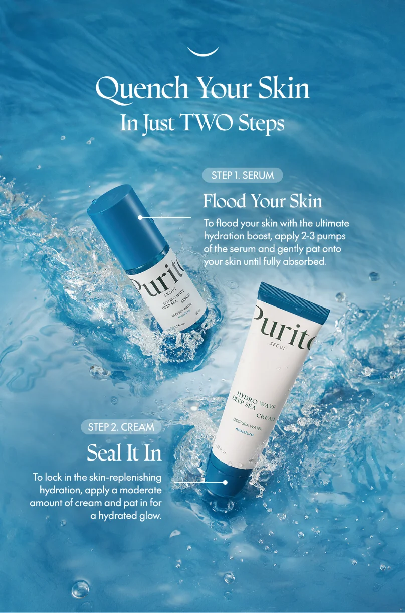 PURITO SEOUL Hydro Wave Deep Sea Cream 1.69 fl. oz.(50ml) detail 3