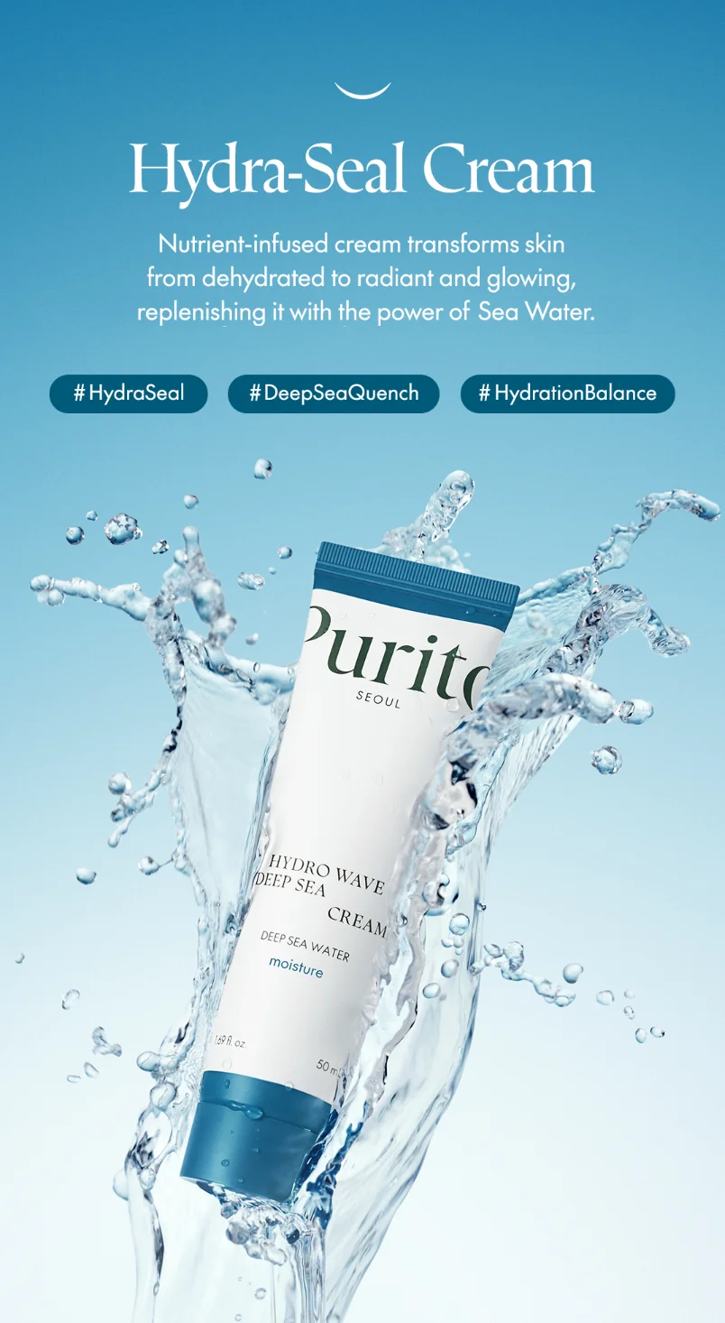 PURITO SEOUL Hydro Wave Deep Sea Cream 1.69 fl. oz.(50ml) detail 1