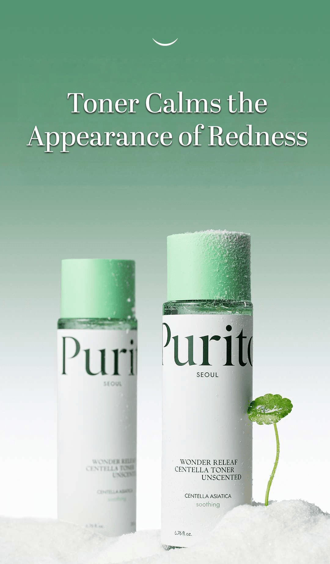 PURITO SEOUL Wonder Releaf Centella Toner Unscented 6.76 fl. oz.(200ml) detail 1