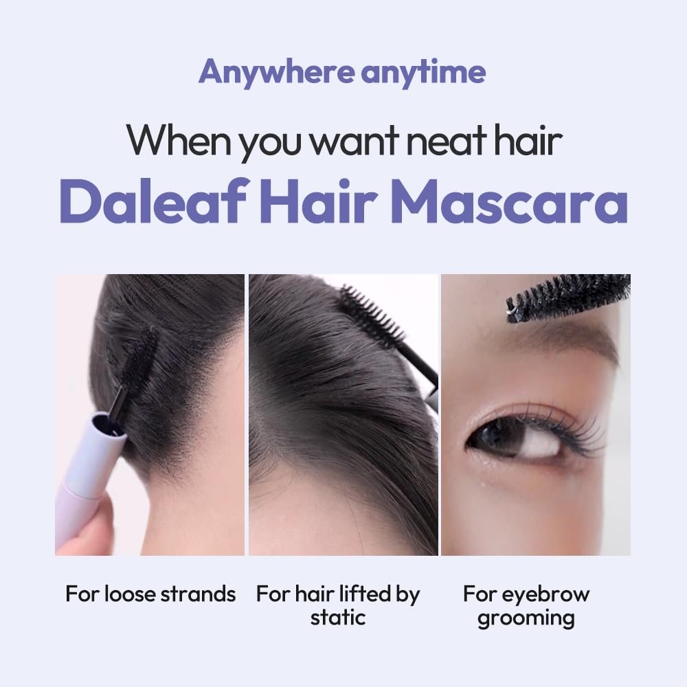 DALEAF Glam Dual Fix Hair Mascara 0.33 oz.(10ml) detail 6