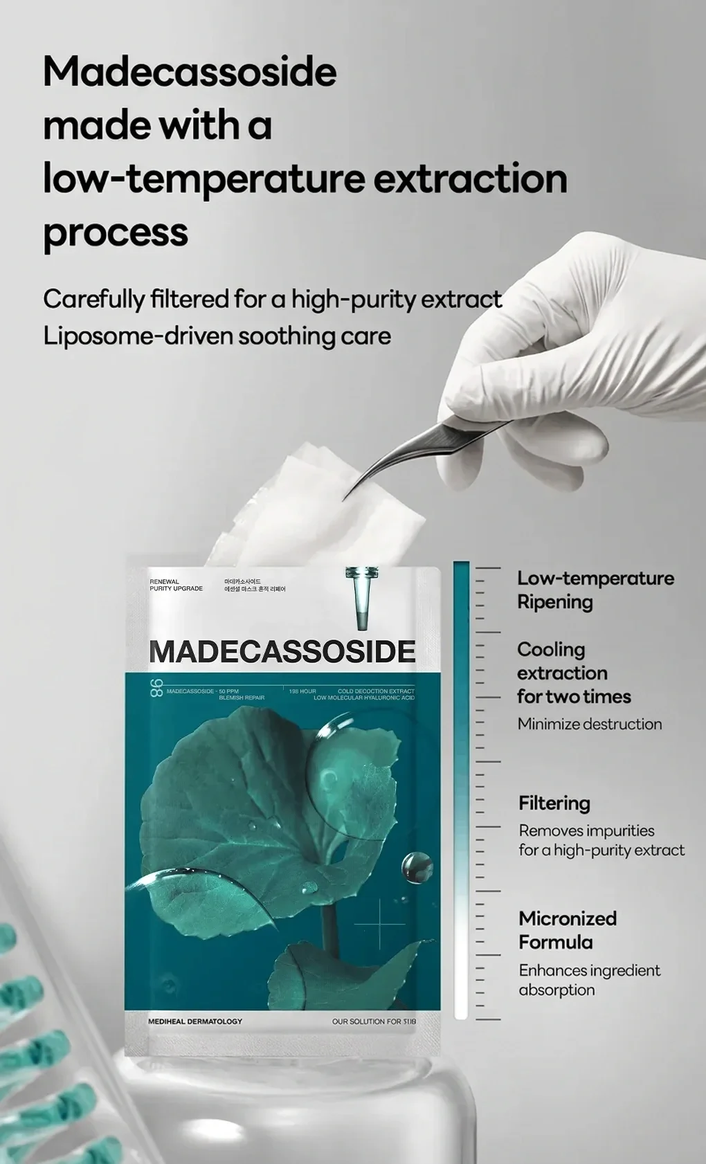MEDIHEAL Madecassoside Essential Mask Blemish Repair 0.81 fl. oz