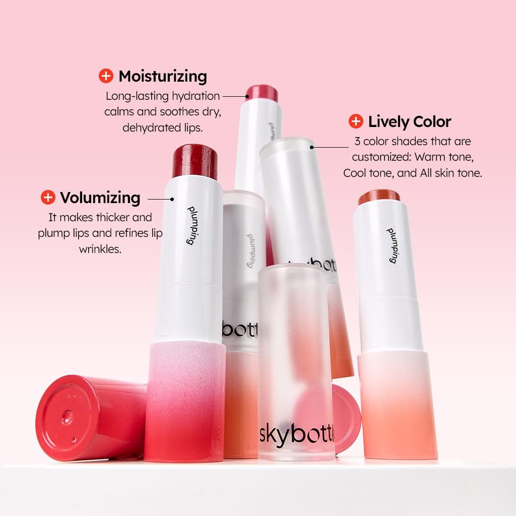 [3colors] SKYBOTTLE Volumizing Color Lip Balm 0.12 oz.(3.5g) detail 6