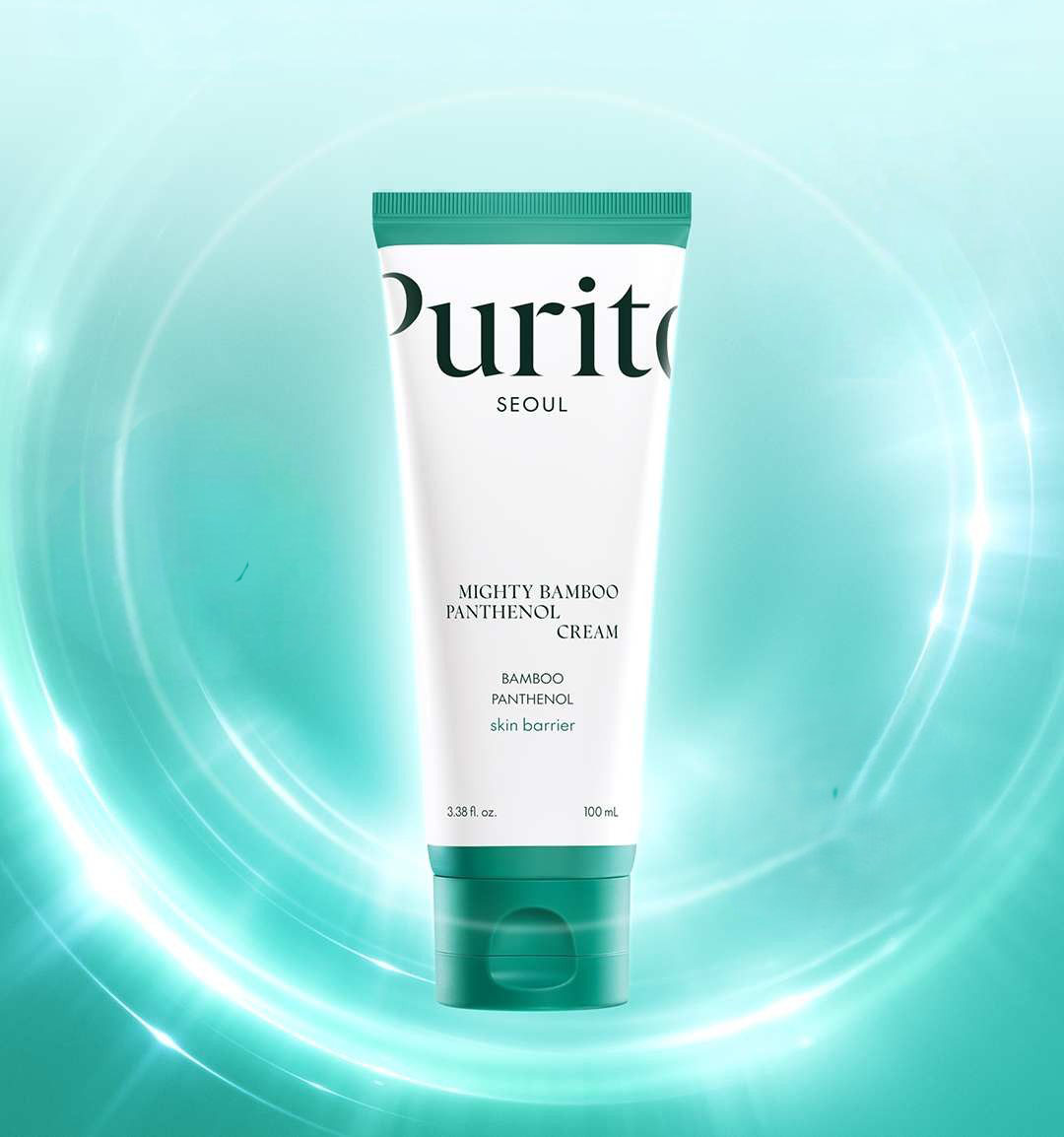 PURITO SEOUL Mighty Bamboo Panthenol Cream 3.38 fl. oz.(100ml