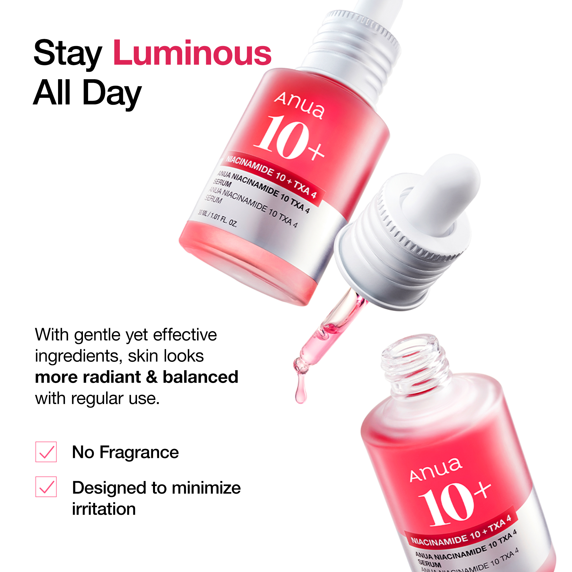 Anua Niacinamide 10 TXA 4 Serum 1.01 fl. oz.(30ml) - Image 3 of 6