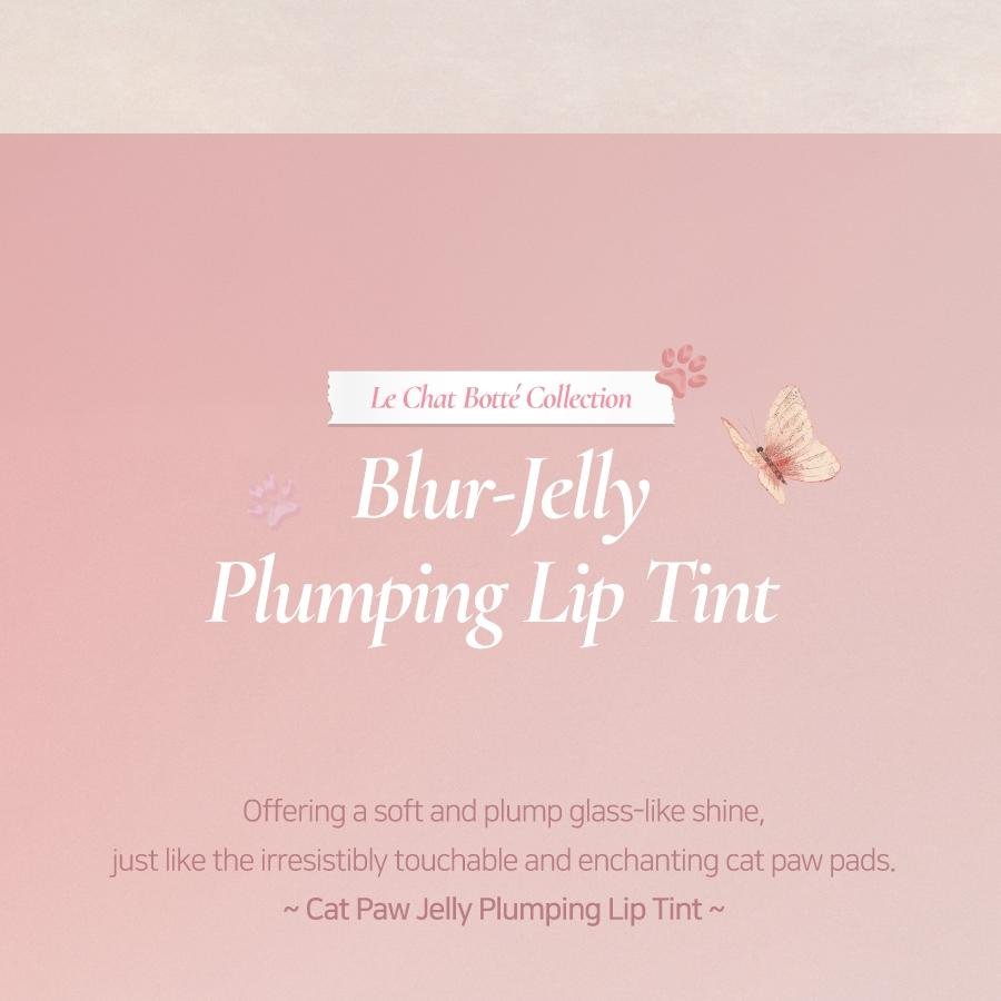 [7colors] Dinto (le Chat Botté Collection) Blur-jelly Plumping Lip Tint 0.12 oz.(3.5g) detail 1