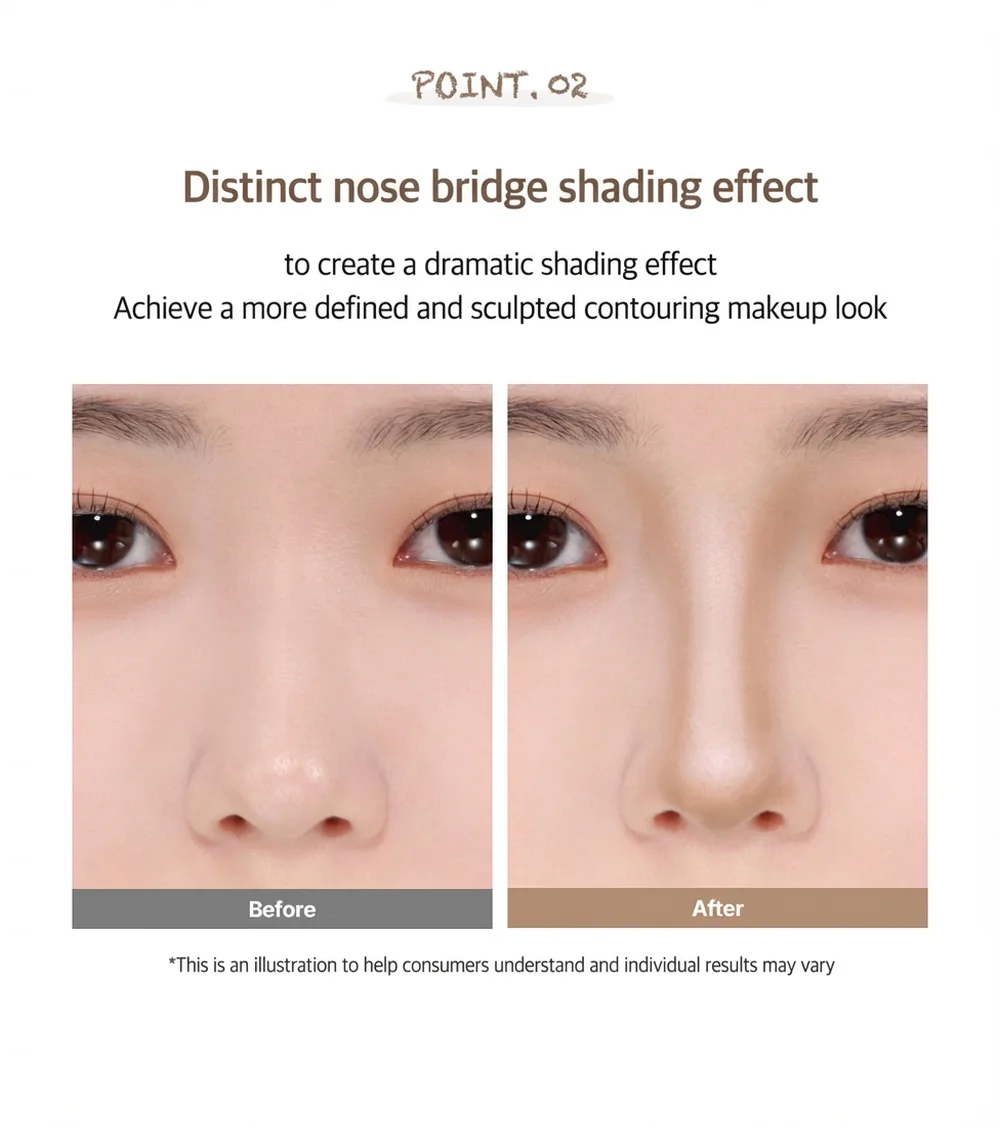 [3colors] too cool for school Artclass By Rodin Dual Contour Stick 0.03 oz.(1.1g) x 2ea detail 6
