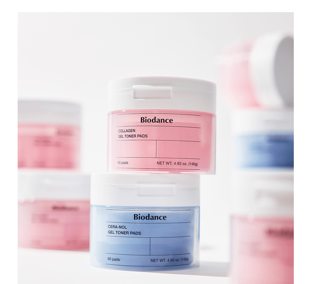 Biodance Cera-nol Gel Toner pads 60 pads 4.93 oz.(140g) detail 2