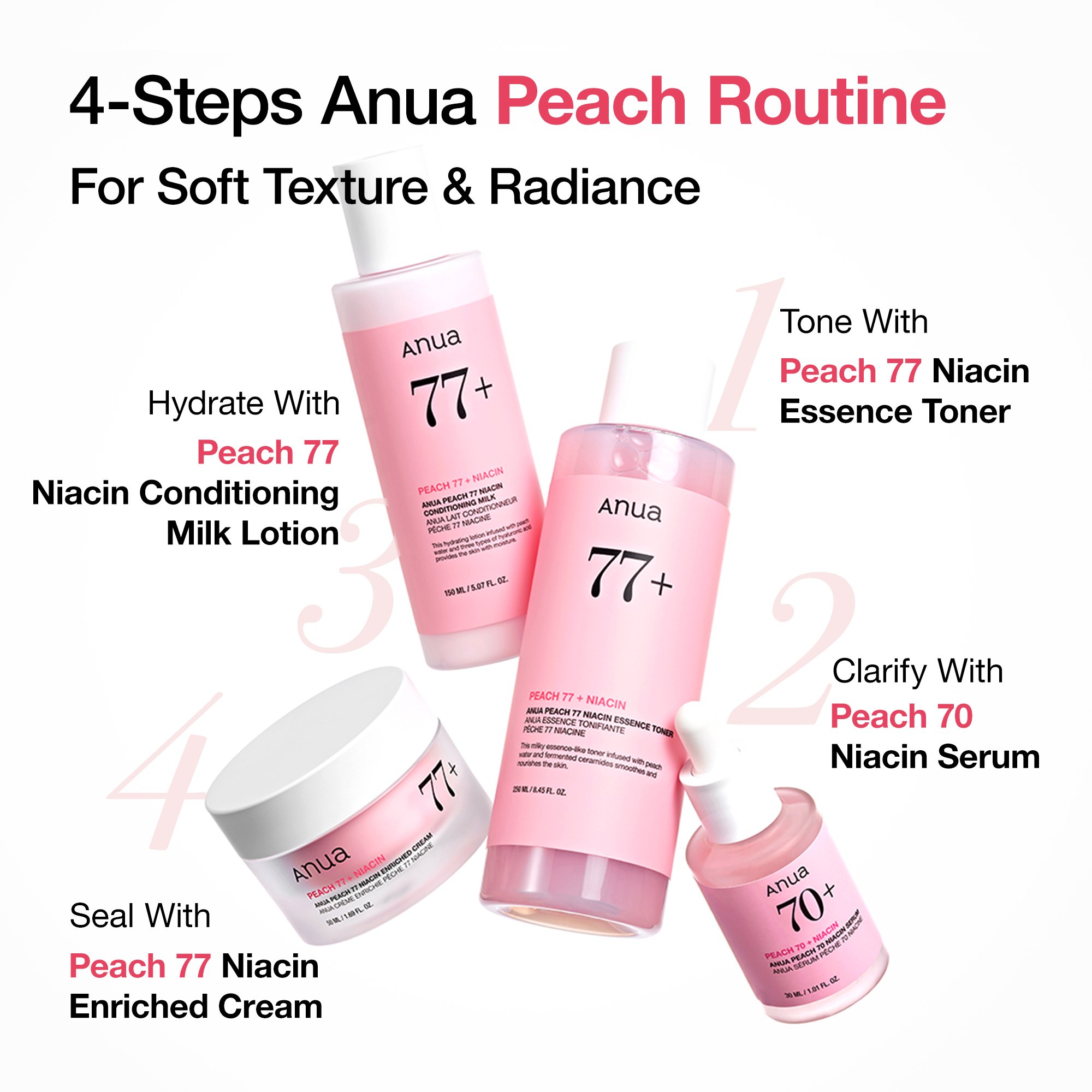 Anua Peach 77 Niacin Enriched Cream 1.69 fl. oz.(50ml) detail 4