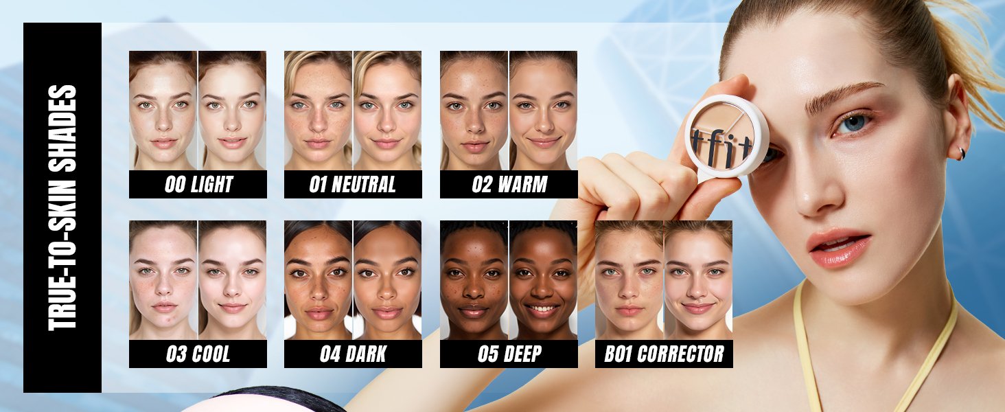 [7colors] tfit Cover Up Pro Concealer 0.52 oz.(15g) detail 5