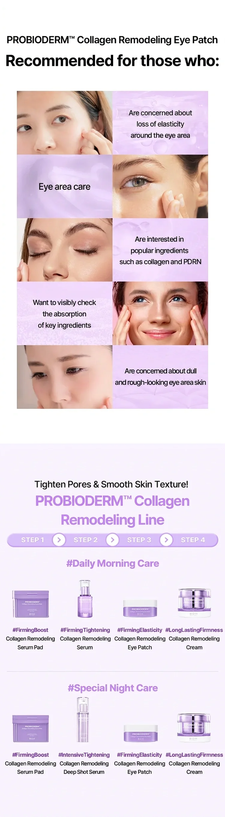BIOHEAL BOH Collagen Remodeling Eye Patch 2.46 oz.(70g) x 60ea detail 7