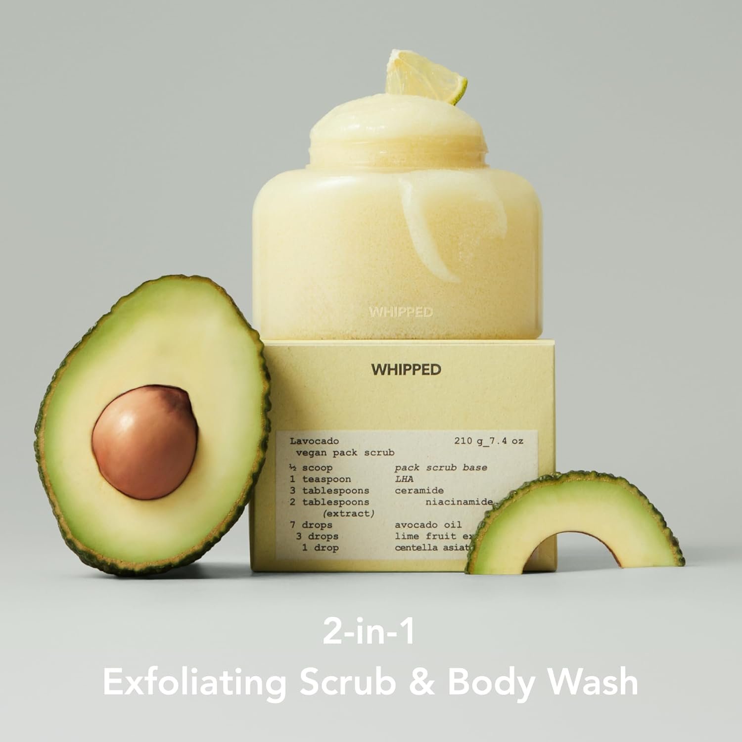 Whipped Lavocado Vegan Pack Scrub 7.41 oz.(210g) detail 1