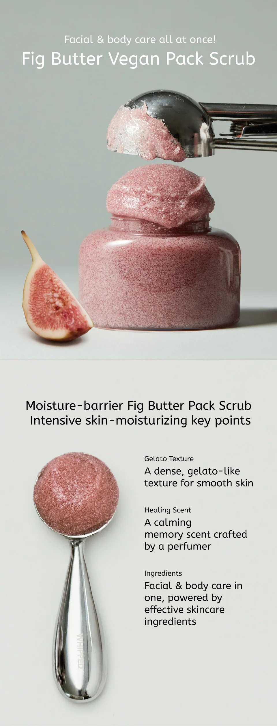 Whipped Muhwabutter Vegan Pack Scrub 7.41 oz.(210g) detail 1