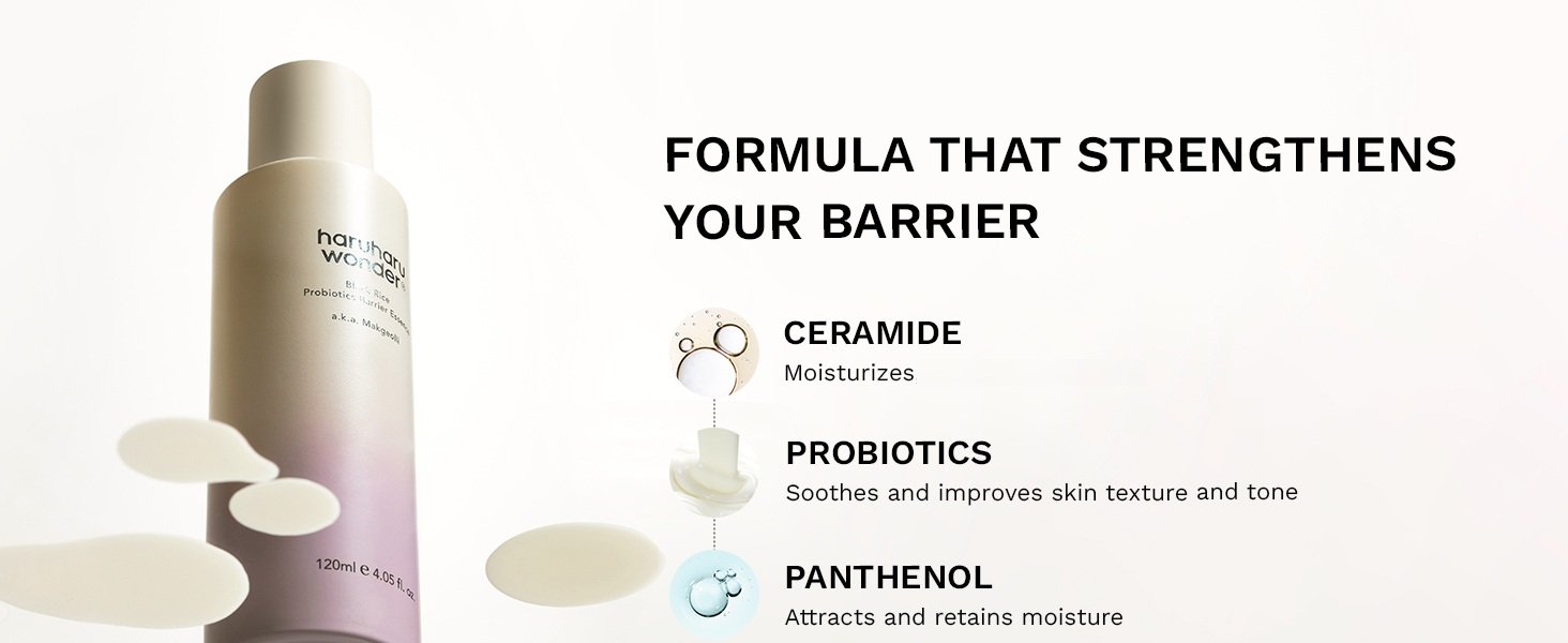 HARUHARU WONDER Black Rice Probiotics Barrier Essence 4.05 fl. oz.(120ml) (a.k.a. Makgeolli Essence) detail 3